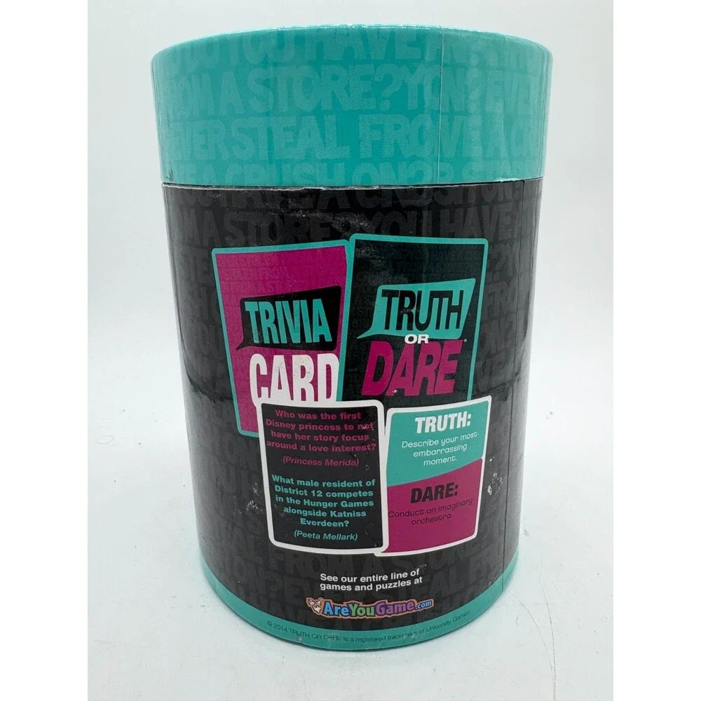 University Games Truth Or Dare Card Game Open Box Sealed 75 Cards